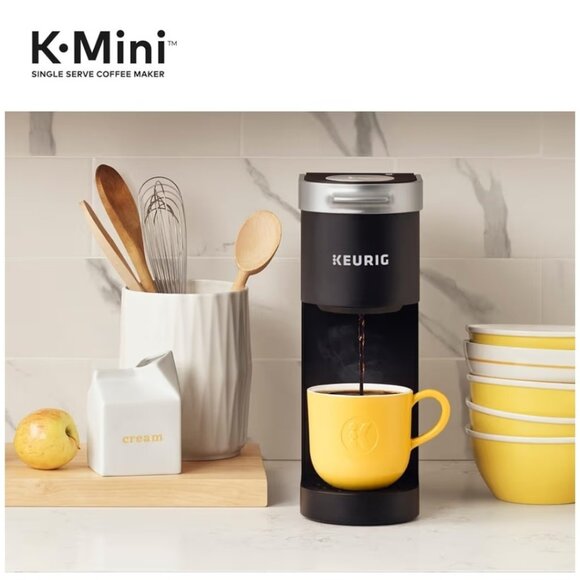Keurig K-Mini Single Serve K-Cup Pod Coffee Maker, 6 to 12oz Brew size, Black - Picture 1 of 10